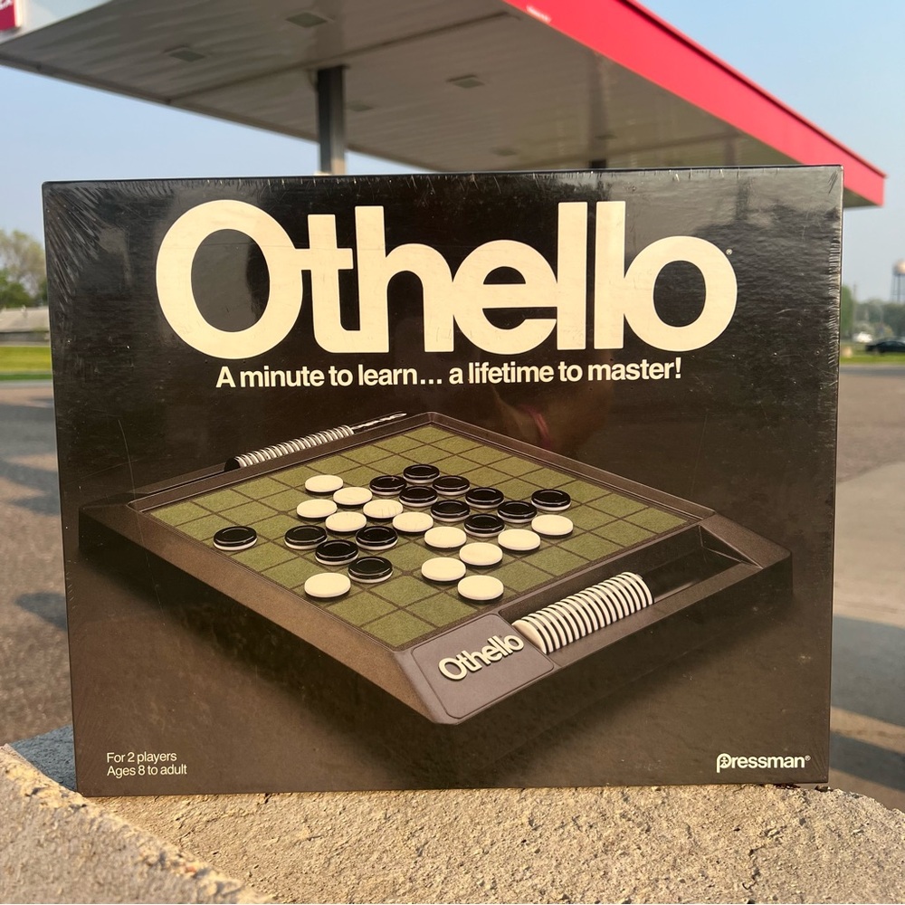 Vintage 1990 Othello Classic Strategy Board Game by Pressman NEW - SEALED!